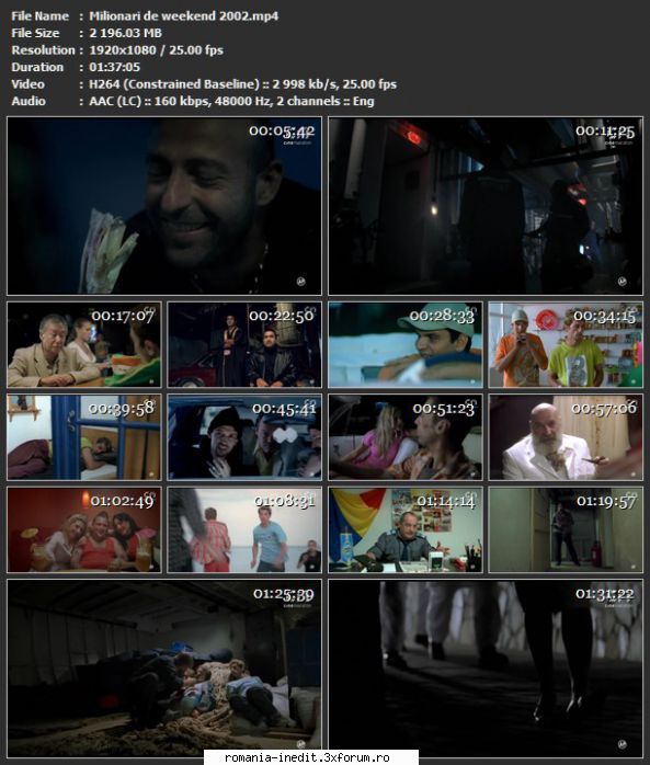 Milionari in weekend (2004) - sasadoru - Filme rom�nesti - Romanian Movies