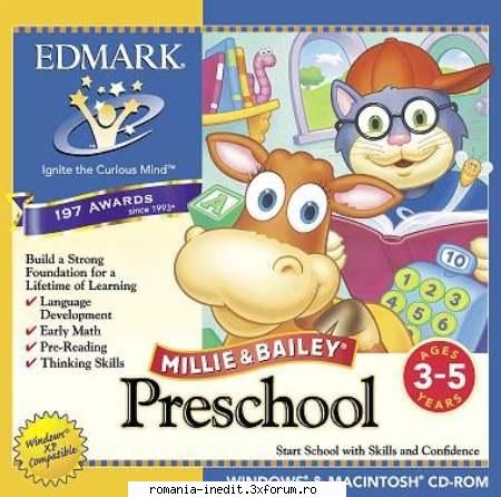 Millie & Bailey Preschool � PC Game - Millie & Bailey Preschool � PC - Jocuri pentru copii - Games for kids