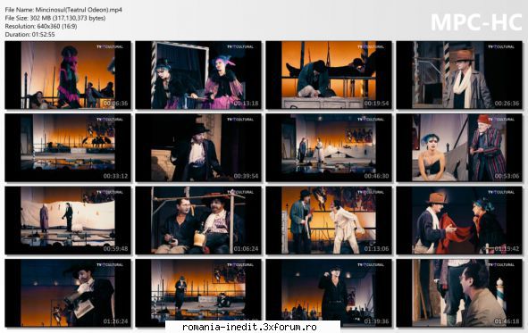 Mincinosul (Teatrul Odeon)(1991) - bgl23 - Teatru rom�nesc - Romanian Theater