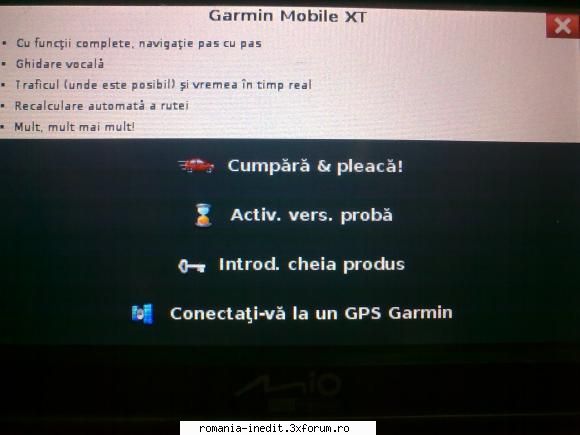 Mio C620 - Nu am inteles de ce imi apare asta. Si nu se - Mobile/ PDA / GPS Tech Support