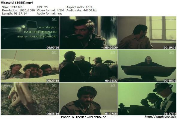 Miracolul (1987) - marianvo - Filme rom�nesti - Romanian Movies