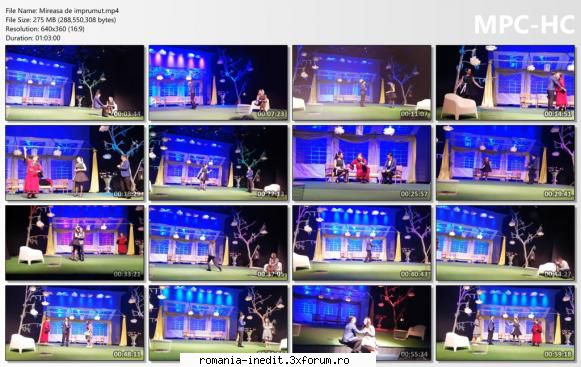 Mireasa de imprumut - bgl23 - Teatru rom�nesc - Romanian Theater