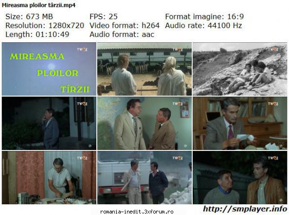 Mireasma ploilor tirzii (1985) - Mireasma ploilor tarzii (1984) The - Filme rom�nesti - Romanian Movies