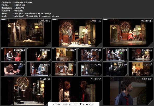 Miriam W (Teatrul Toma Caragiu Ploiesti) (2010) (Teatru) - sasadoru - Teatru rom�nesc - Romanian Theater