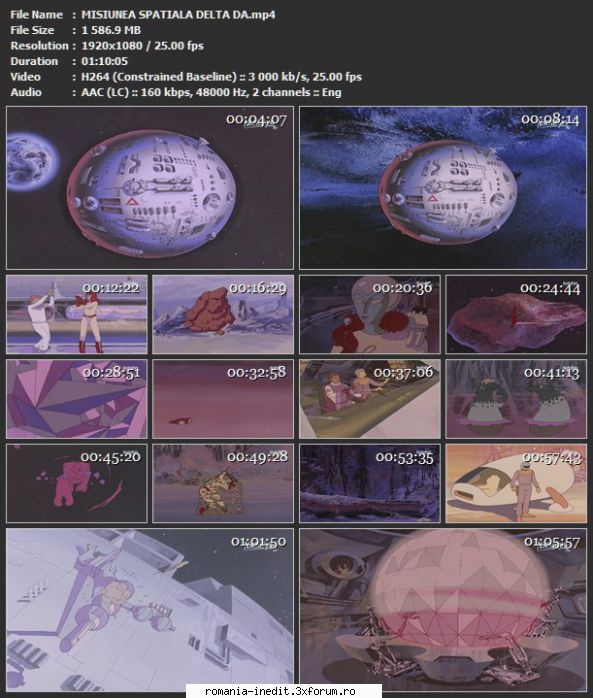 Misiunea Spatiala Delta - sasadoru - Filme pentru copii - Movies for kids