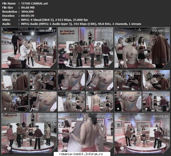 Miss Playboy Romania 2004 - TIT42-CABRAL TIT54-CABRAL TIT57-CABRAL - Sexy & Softcore