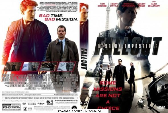 Mission: Impossible - Fallout (2018) - Mission -Fallout (2018) Misiune -Declinul Cele - Filme - Movies