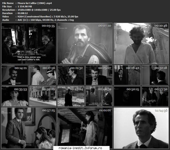 Moara lui Califar (1984) - sasadoru - Filme rom�nesti - Romanian Movies