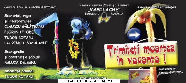 Moartea in vacanta (Teatrul Vasilache Botosani) - Spectacolul acesta pent - Teatru rom�nesc - Romanian Theater