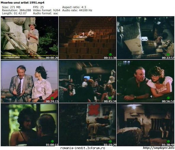 Moartea unui artist (1989) - marianvo - Filme rom�nesti - Romanian Movies
