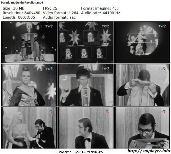 Momente Vesele - Parada modei de Revelion (1975) Nicu Constantin - TV Shows