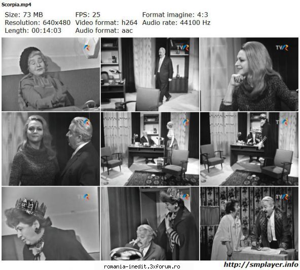 Momente Vesele - Scorpia (1972) Florin Scarlatescu, Silvia - TV Shows