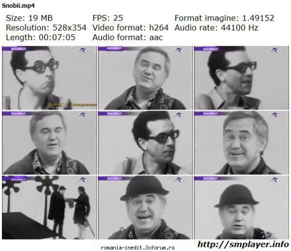 Momente Vesele - Snobii (1973) cu Dem Rădulescu, Mihai Fotino - TV Shows