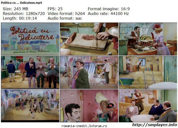 Momente si schite ( ) - Politica cu ... Delicatese (1963) Politics and - Filme rom�nesti - Romanian Movies