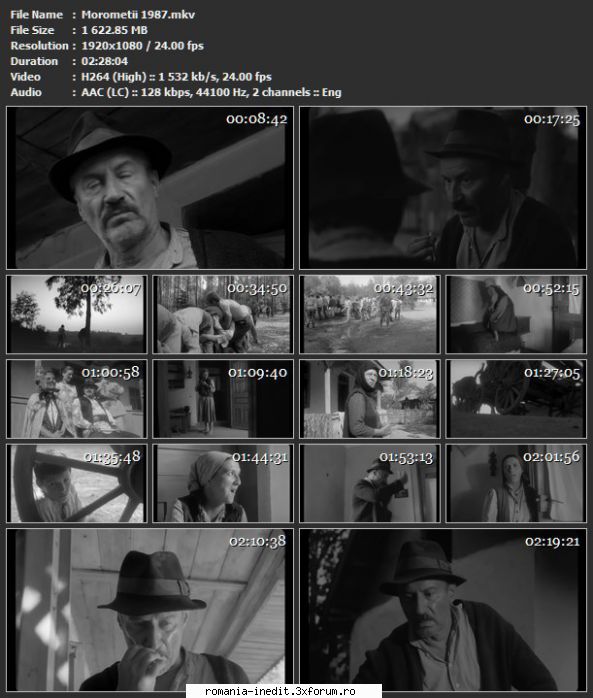 Morometii (1988) - sasadoru - Filme rom�nesti - Romanian Movies