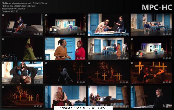Moștenirea norocului(Teatrul �Regina Maria� Oradea) - bgl23 - Teatru rom�nesc - Romanian Theater