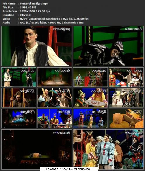 Motanul �ncălțat 2020 ONCJ - DRIAN MORAR - Dirijor TRAIAN - Teatru rom�nesc - Romanian Theater