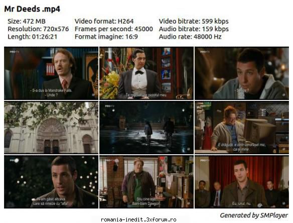 Mr. Deeds (2002) - Mr. Deeds (2002) TVRip / MP4 Subtitrare / Romana - Filme - Movies