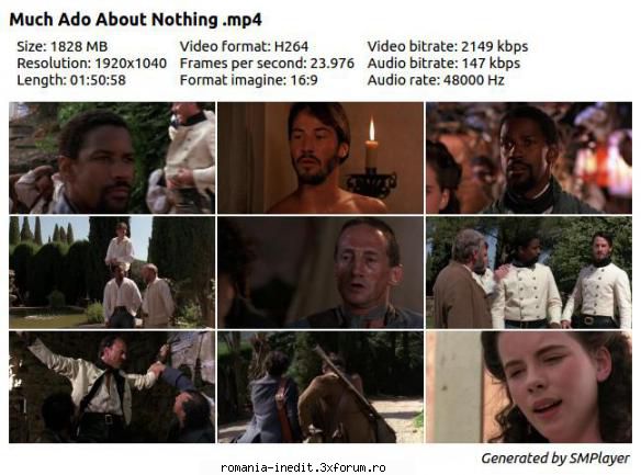 Much Ado About Nothing (1993) - Much Ado About Nothing (1993) MP4 Subtitare / - Filme - Movies