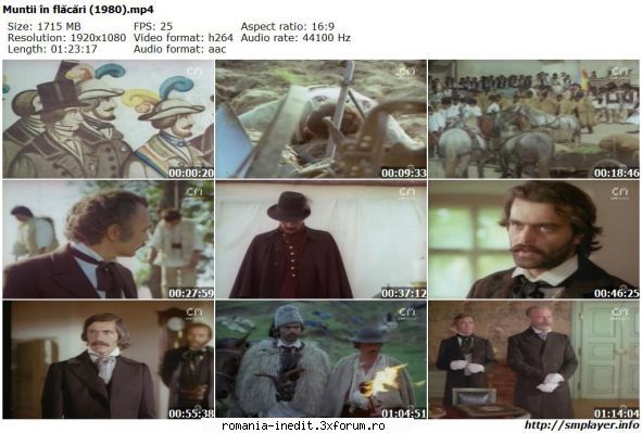 Muntii �n flacari (1980) - marianvo - Filme rom�nesti - Romanian Movies