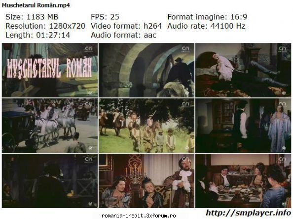 Muschetarul roman (1975) - Muschetarul Roman (1975) The Romanian Musketeer - Filme rom�nesti - Romanian Movies