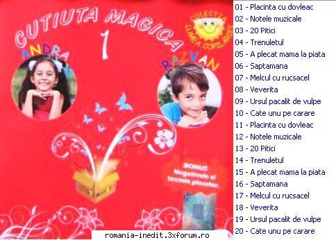 Muzica romaneasca pentru copii - aliadicris - Cantece pentru copii - Songs for kids
