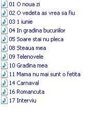 Muzica romaneasca pentru copii - Madalina Oros cuprins - Cantece pentru copii - Songs for kids