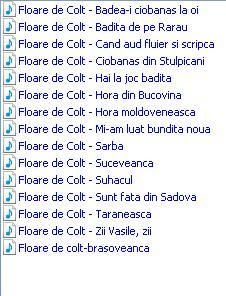 Muzica romaneasca pentru copii - cuprins Floare de colt - Cantece pentru copii - Songs for kids