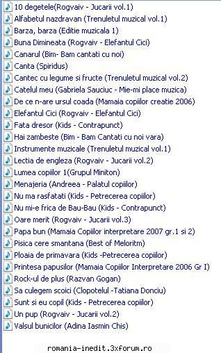 Muzica romaneasca pentru copii - Cu multa placere Cristina Aici am - Cantece pentru copii - Songs for kids