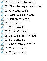 Muzica romaneasca pentru copii - Prima zi de scoala (album facut de - Cantece pentru copii - Songs for kids