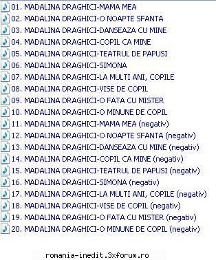 Muzica romaneasca pentru copii - Madalina Draghici - O minune de copil - Cantece pentru copii - Songs for kids