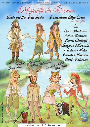 Muzicantii din Bremen (Teatrul Mihai Eminescu Botosani) - Multumesc! Prem - Teatru rom�nesc - Romanian Theater