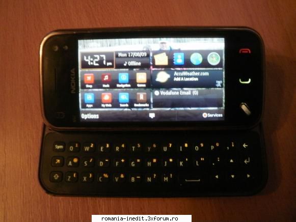 NOKIA N97 mini - VAND NOKIA N97 MINI CODAT PE VODAFONE IE .MENIUL - Talcioc - Rag fair