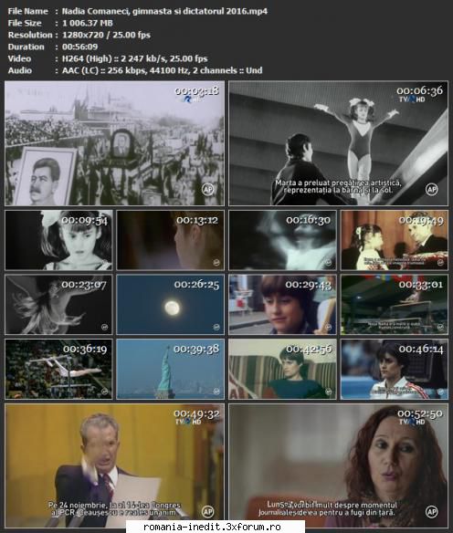 Nadia Comăneci - Gimnasta şi Dictatorul 2016 - Născută �n Onești - Filme Documentare