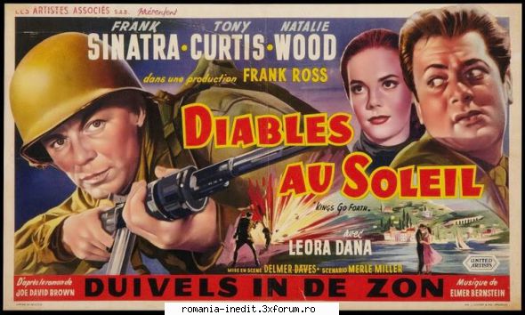 Natalie Wood - Kings Go Forth Rivalen 1958 Year:1958 Country - Filme clasice - Old Movies