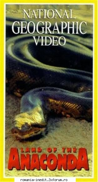 National Geographic - Land of the Anaconda - DVDrip, English. Just because they're not - Filme - Movies