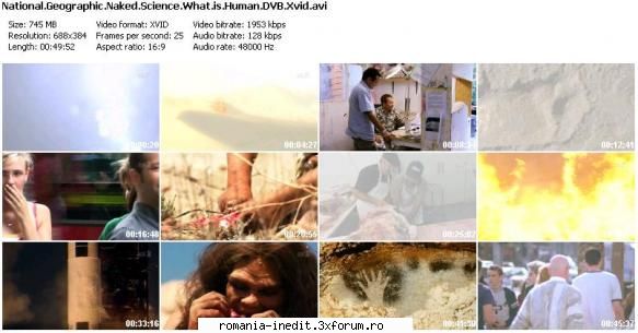 National Geographic - Naked Science : What is Human - National Geographic - "Naked - Filme Documentare