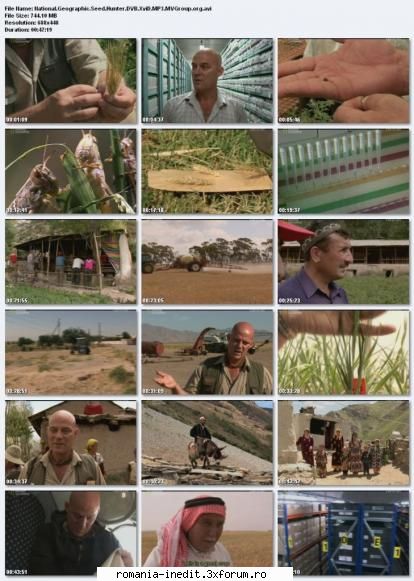 National Geographic - Seed Hunter - National Geographic - Seed Hunter XviD AVI | - Filme Documentare