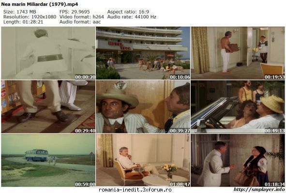 Nea Marin miliardar (1979) - marianvo - Filme rom�nesti - Romanian Movies
