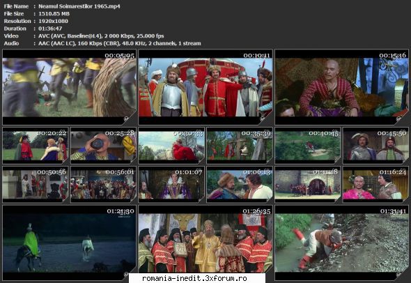 Neamul Soimarestilor (1965) - sasadoru - Filme rom�nesti - Romanian Movies