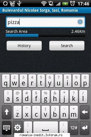 NearMe: Android Application - Descriere: NearMe este o aplicatie pentru - PDA / Mobile Technology