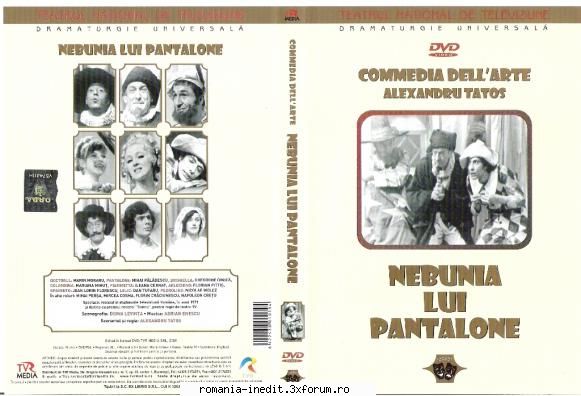 Nebunia lui Pantalone (1971) (Teatru) - Nebunia lui Pantalone - teatru - Teatru rom�nesc - Romanian Theater