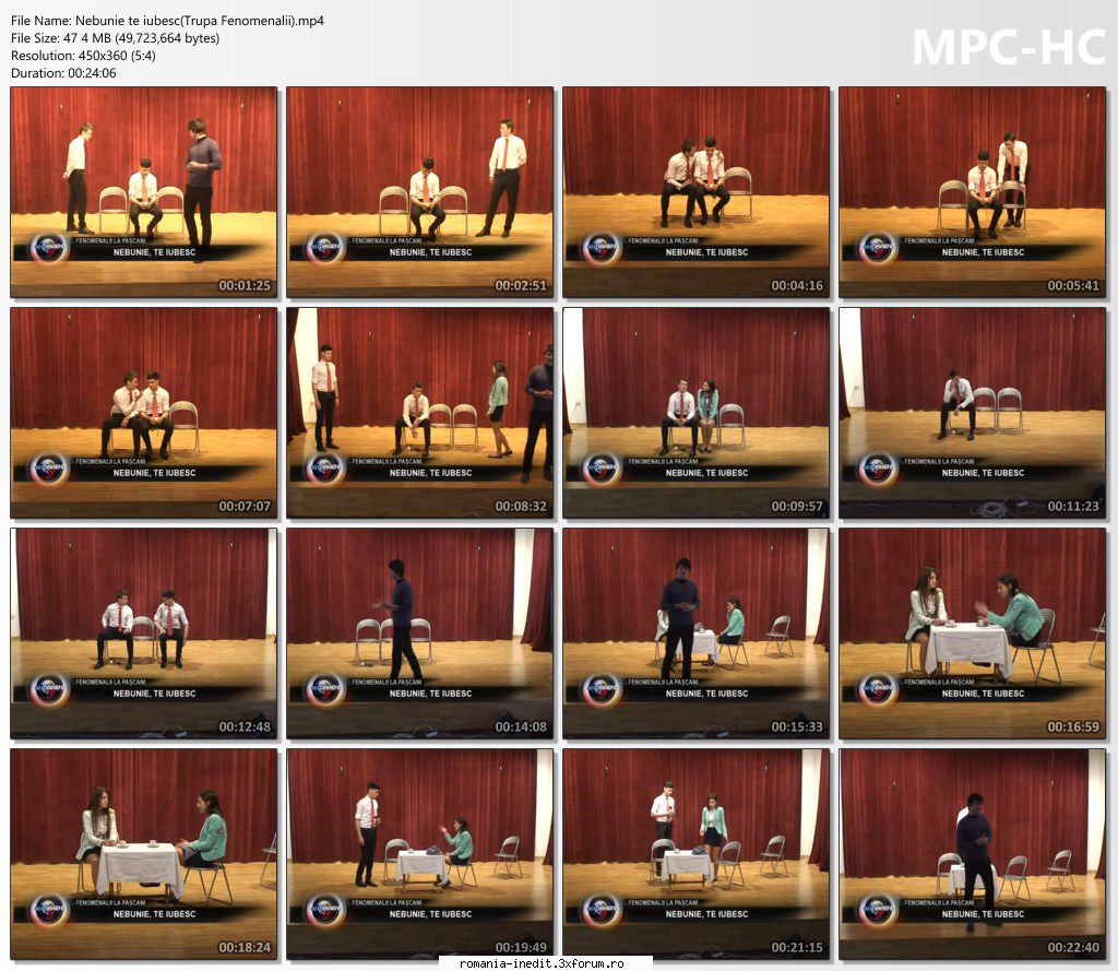 Nebunie te iubesc(Trupa Fenomenalii) - bgl23 - Teatru rom�nesc - Romanian Theater