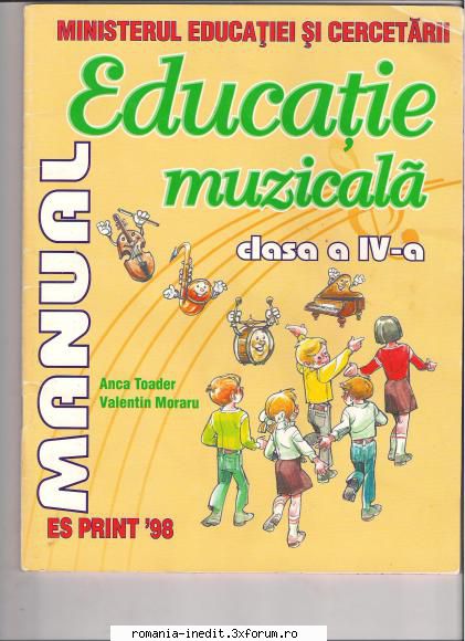 Negative si portativ - Am achizitionat manualul de Educatie muzicala - Cantece pentru copii - Songs for kids