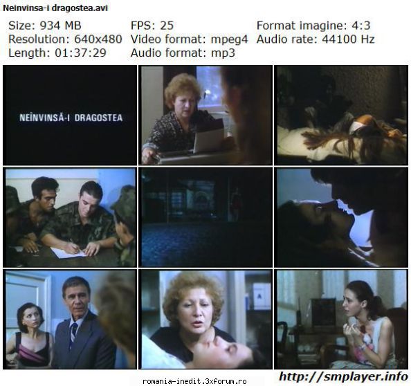 Neinvinsa-i dragostea (1994) - Repostare !! Neinvinsa-i dragostea (1994) - Filme rom�nesti - Romanian Movies