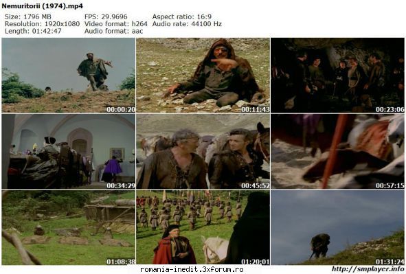 Nemuritorii (1974) - marianvo - Filme rom�nesti - Romanian Movies