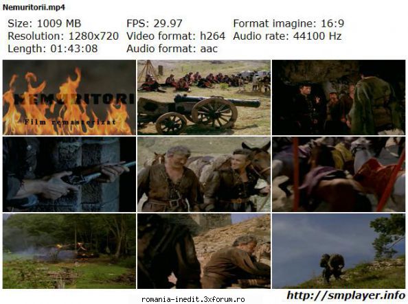 Nemuritorii (1974) - Nemuritorii (1974) Immortals Multumiri - Filme rom�nesti - Romanian Movies
