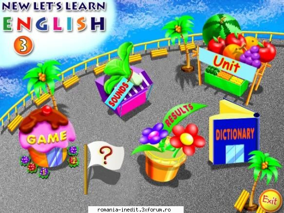 New Let's Learn English 3 CD-ROM - New Let's Learn English takes a - Jocuri pentru copii - Games for kids