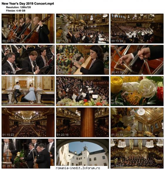 New Year's Day Concert 2019 - Concertul de Anul Nou de la - Spectacole straine - International performances