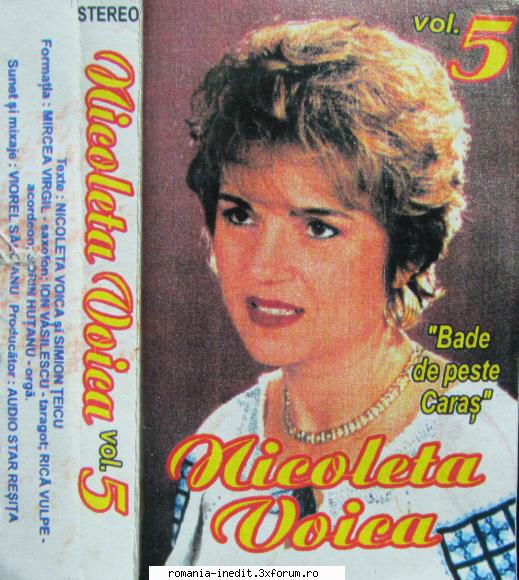 Nicoleta Voica - Bade de peste Caras - Nicoleta Voica - Bade de - Muzica populara romaneasca - Romanian folk